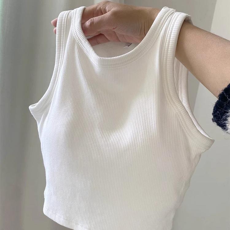 Women s Slim Fit Sleeveless Sling Tank Top with Chest Pads - Summer Hot Girl I-Back Shirt L белый
Women s Slim Fit Sleeveless Sling Tank Top with Chest Pads - Summer Hot Girl I-Back Shirt L белый
