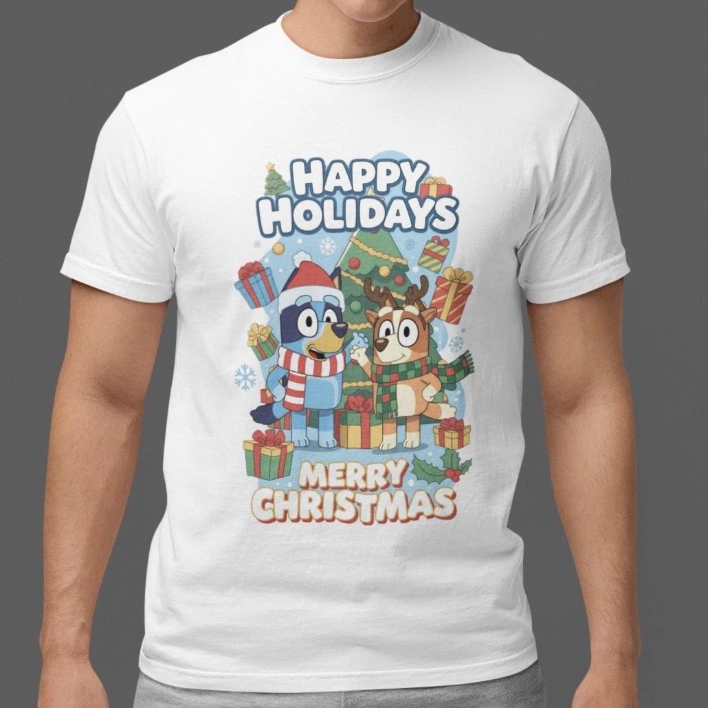 Cute Funny Blue Dog Christmas Shirt Adult Happy Holidays Snow Tree Gifts Winter L
Cute Funny Blue Dog Christmas Shirt Adult Happy Holidays Snow Tree Gifts Winter L