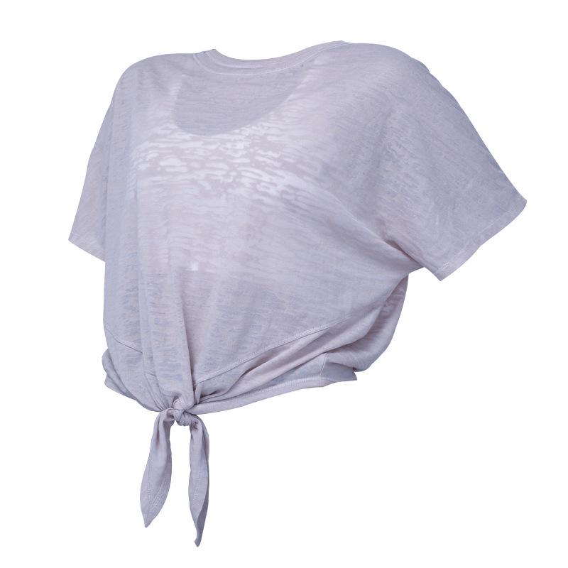 Женская быстросохнущая дышащая футболка для йоги с коротким рукавом свободного кроя Large
Женская быстросохнущая дышащая футболка для йоги с коротким рукавом свободного кроя Large