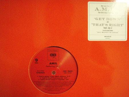 12inch Record AMIL - That s Right / Get Down CAS16443 Columbia 2000 US Rap & Hip-Hop/R&B Used
12inch Record AMIL - That s Right / Get Down CAS16443 Columbia 2000 US Rap & Hip-Hop/R&B Used