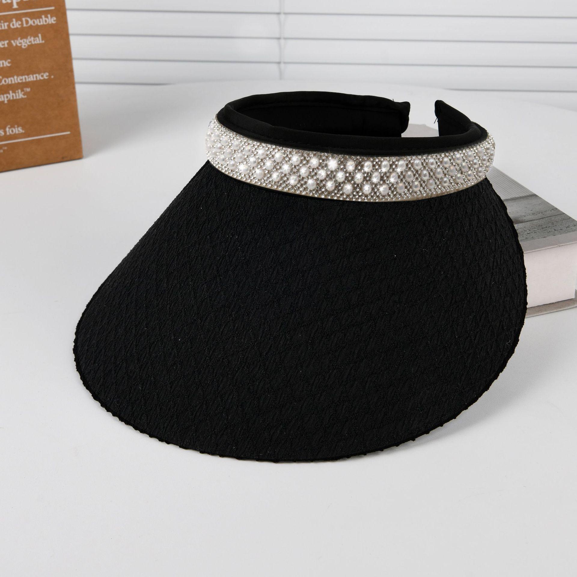 New pearl empty headband hat women s summer travel versatile face small brim UV protection sun hat
New pearl empty headband hat women s summer travel versatile face small brim UV protection sun hat