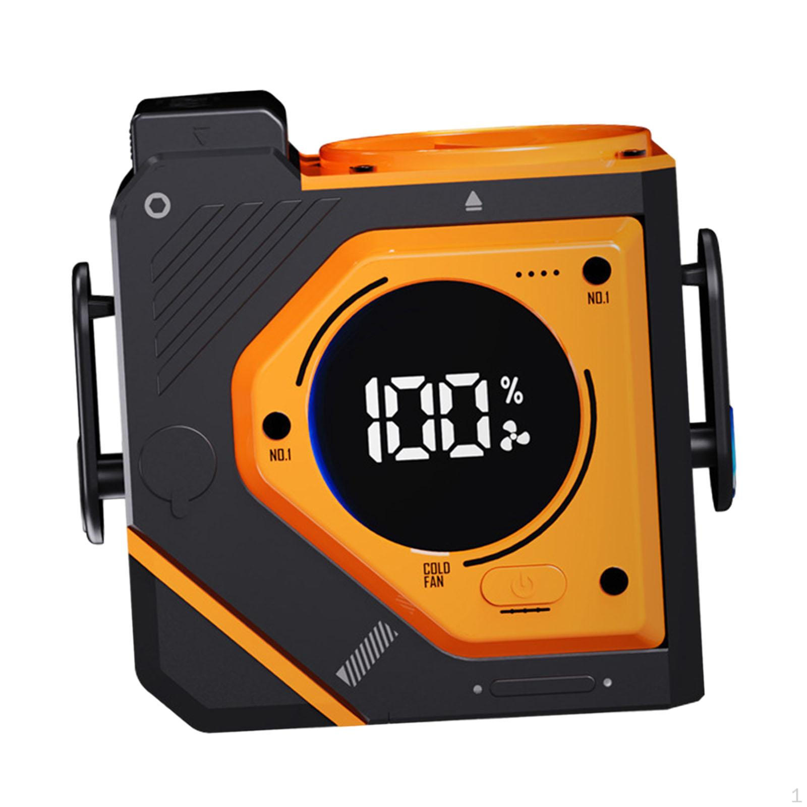 Компактный и легкий вентилятор охлаждения Hands-Free для использования на открытом воздухе 9800mAh Orange
Компактный и легкий вентилятор охлаждения Hands-Free для использования на открытом воздухе 9800mAh Orange