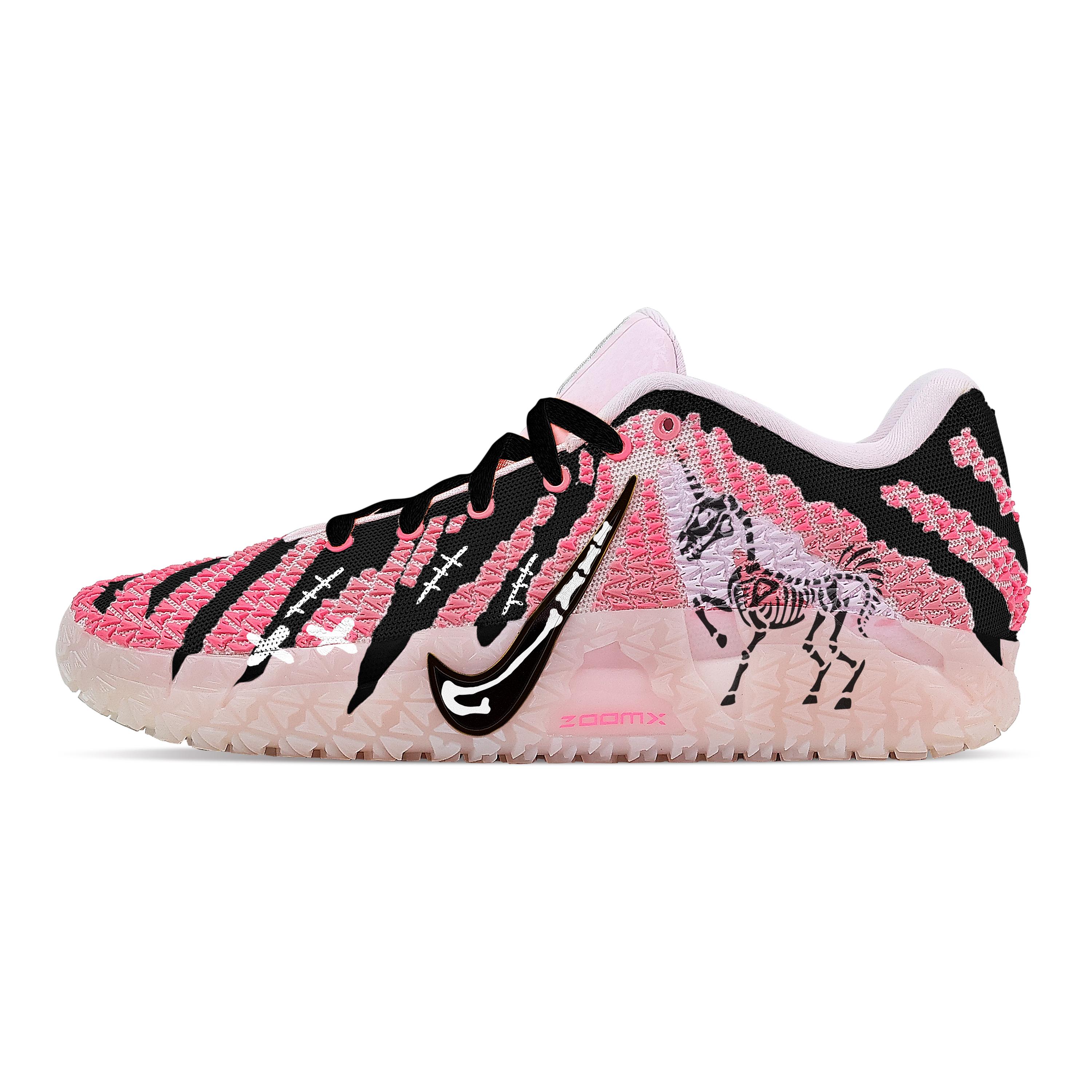 Nike Ja Morant 3 Song Of The Skeleton Rebound Grip Low top Basketball Shoes Men s Black Pink HF2794-601(Team529-) 44
Nike Ja Morant 3 Song Of The Skeleton Rebound Grip Low top Basketball Shoes Men s Black Pink HF2794-601(Team529-) 44