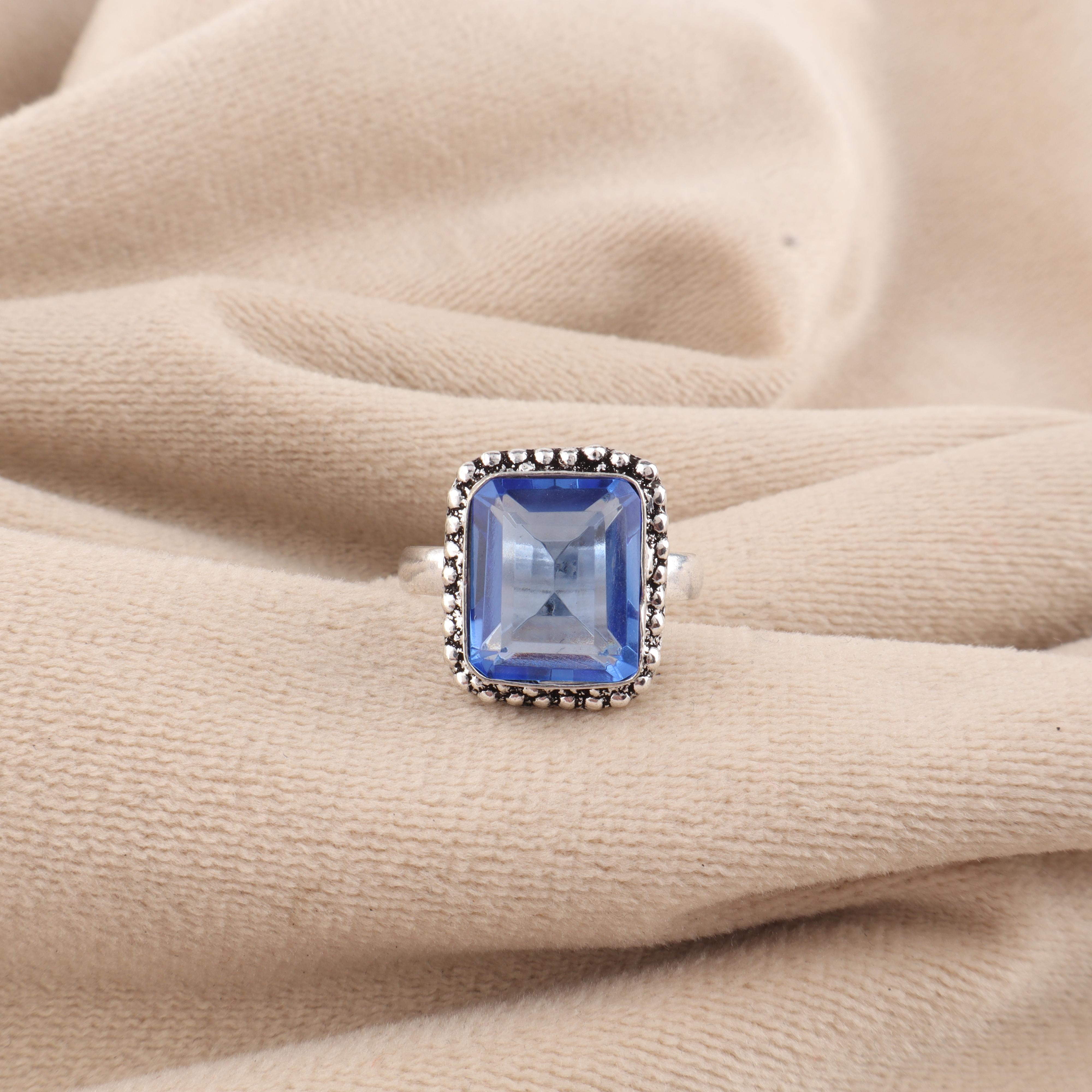 Танзанит Драгоценный камень 925 Стерлинговое серебро Ручная работа Женские украшения Кольцо обещания для подарка RR-74-11 13
Танзанит Драгоценный камень 925 Стерлинговое серебро Ручная работа Женские украшения Кольцо обещания для подарка RR-74-11 13