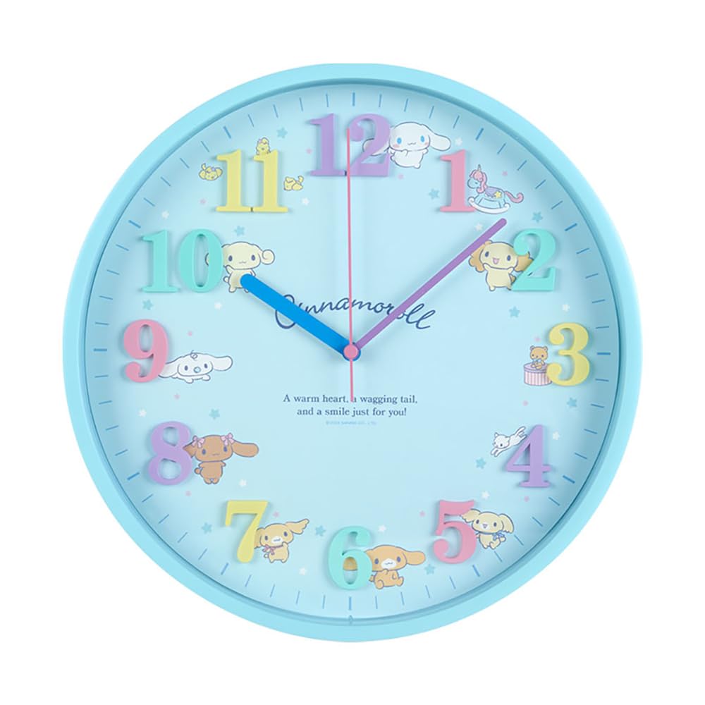 Sanrio Настенные часы Sanrio Cinnamoroll Cinnamon Cinnamoroll xx Персонаж SANRIO 100676 (САНРИО) 29,5 29,5 4,5см
Sanrio Настенные часы Sanrio Cinnamoroll Cinnamon Cinnamoroll xx Персонаж SANRIO 100676 (САНРИО) 29,5 29,5 4,5см