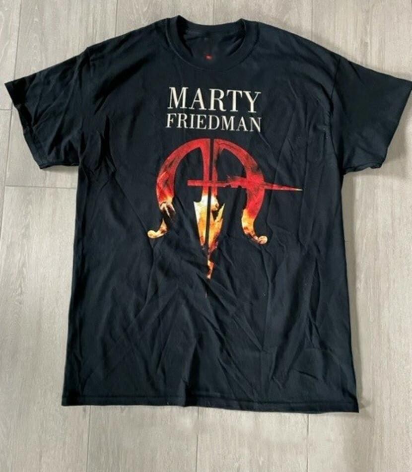 Marty Friedman 2014 Inferno Tour Gift For Fan Black All Size Shirt SS62 Unisex T-Shirt M
Marty Friedman 2014 Inferno Tour Gift For Fan Black All Size Shirt SS62 Unisex T-Shirt M