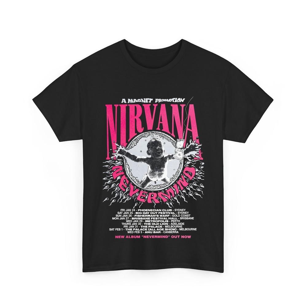 Футболка Nirvana с графикой Never Mind Размеры S-3XL S
Футболка Nirvana с графикой Never Mind Размеры S-3XL S