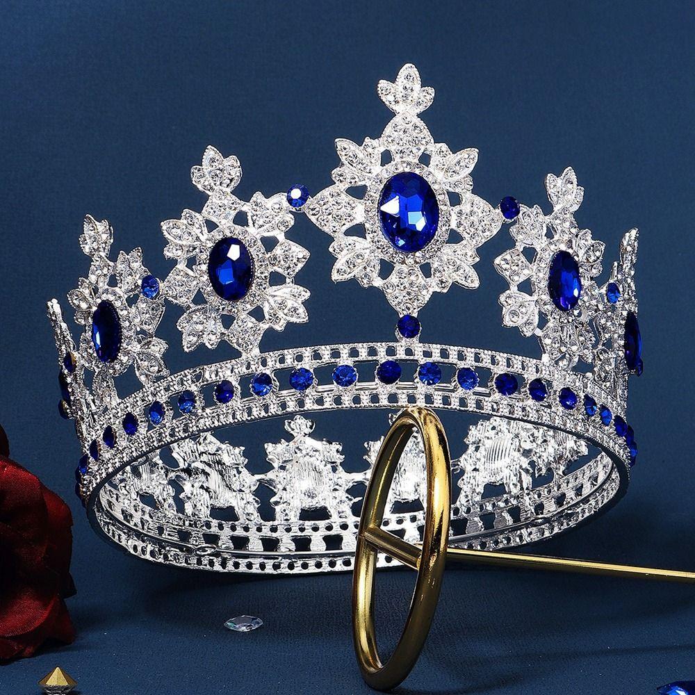 Crown Queen Crown Zinc Zinc Alloy Bridal Crown Women Tiara Korean Style Bridal Headwear Wedding Jewelry
Crown Queen Crown Zinc Zinc Alloy Bridal Crown Women Tiara Korean Style Bridal Headwear Wedding Jewelry
