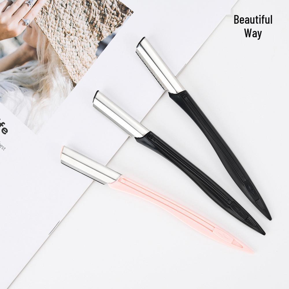 Spot Beauty Stainless Steel Blade Eyebrow Trimmer for Women - Coarse & No Mesh Options, Straight Handle Shaving Tool
Spot Beauty Stainless Steel Blade Eyebrow Trimmer for Women - Coarse & No Mesh Options, Straight Handle Shaving Tool