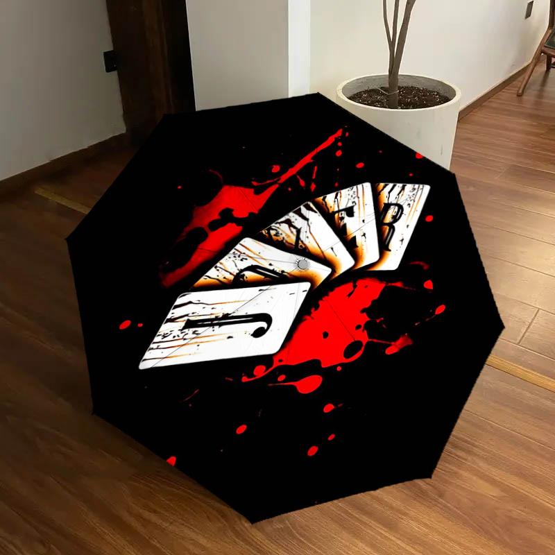 Joker Playing Cards Opening Folding Umbrella: Unique Design for Fans, Travelers, and Everyday Use - Perfect Gift for Any Occasion!1125205a
Joker Playing Cards Opening Folding Umbrella: Unique Design for Fans, Travelers, and Everyday Use - Perfect Gift for Any Occasion!1125205a