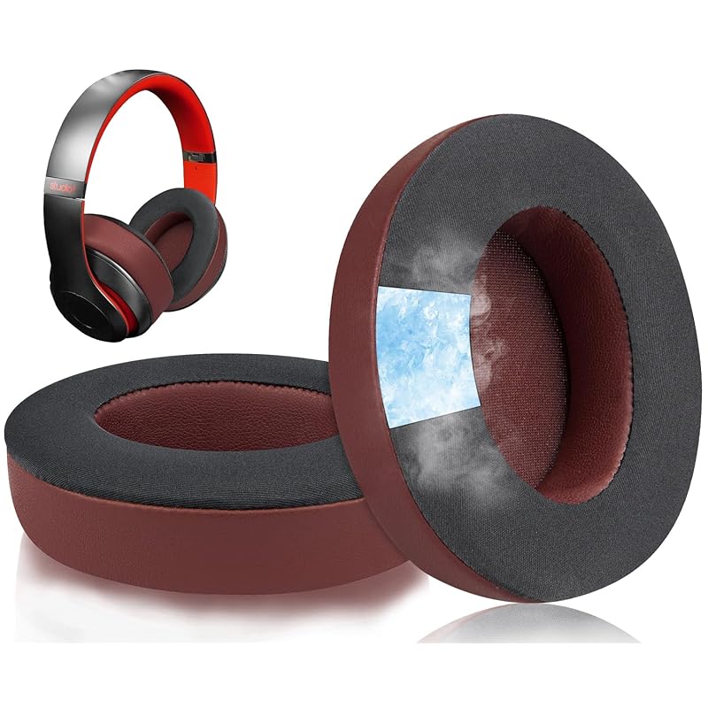 SoloWIT cooling gel pad ear pads Beats Studio 3 & 2 Wired/Wireless for headset replacement pad A1914/B0500/B0501 head pad noise isolation high density
SoloWIT cooling gel pad ear pads Beats Studio 3 & 2 Wired/Wireless for headset replacement pad A1914/B0500/B0501 head pad noise isolation high density