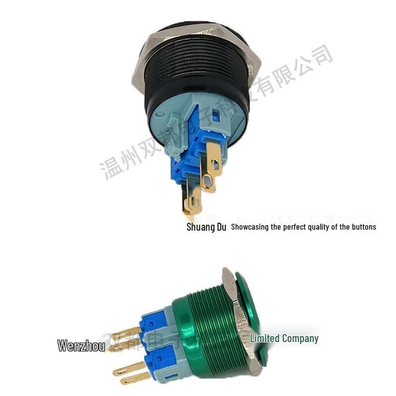 Zhuochi Metal LED Push Button Switch CN plug (adapter included)
Zhuochi Metal LED Push Button Switch CN plug (adapter included)