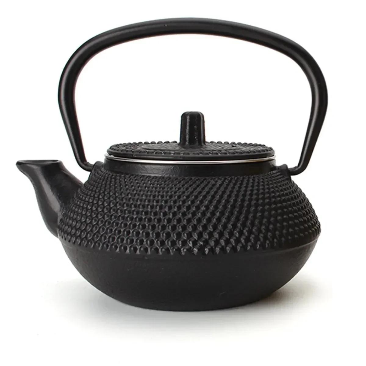 Cast Iron Tea Pot Pot Japanese Style Kettle with Strainer Flower Puer Coffee 300ml чорний
Cast Iron Tea Pot Pot Japanese Style Kettle with Strainer Flower Puer Coffee 300ml чорний
