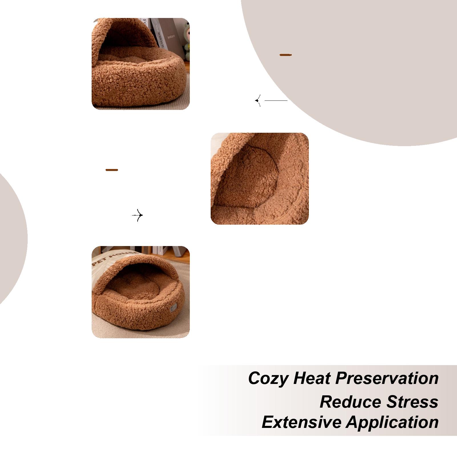 Pet Beds For Cats Calming Dog Bed Sleeping Bag Nest Coved Pet Supplies For Kitten Outdoor Calming Puppy Animal Travel Winter CN
Pet Beds For Cats Calming Dog Bed Sleeping Bag Nest Coved Pet Supplies For Kitten Outdoor Calming Puppy Animal Travel Winter CN