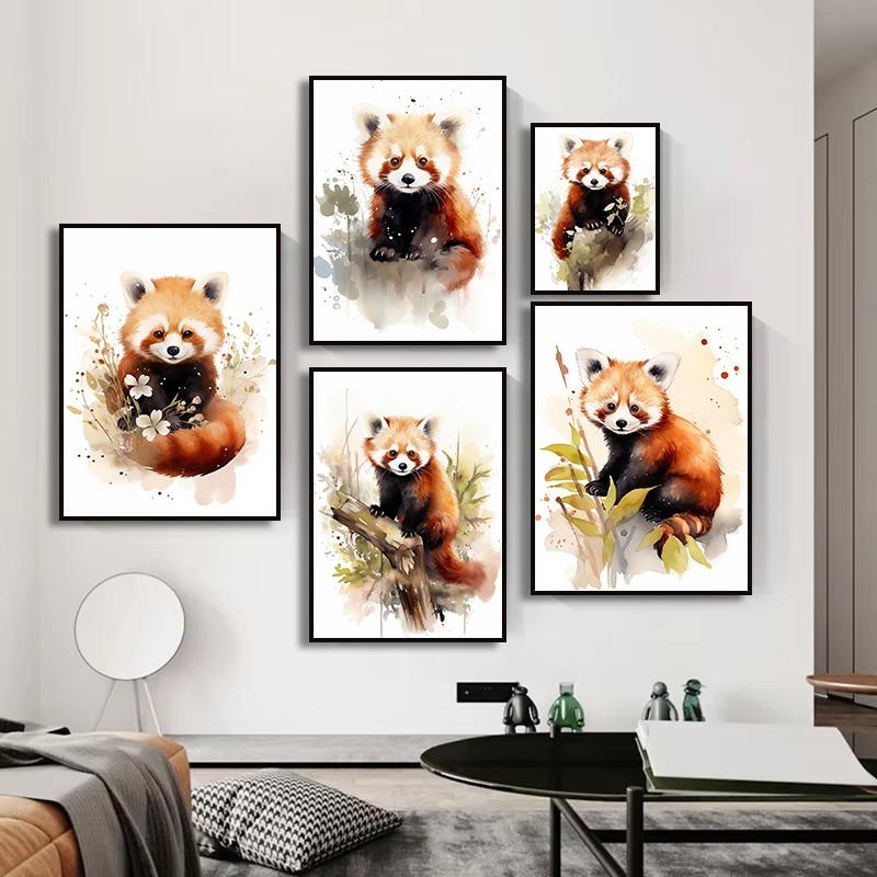 Red Panda Watercolor Arts Poster Print Canvas Art Pictures for Livng Room and Children Bedroom Home Decor Frameless Painting 21cm×30cm NoFrame
Red Panda Watercolor Arts Poster Print Canvas Art Pictures for Livng Room and Children Bedroom Home Decor Frameless Painting 21cm×30cm NoFrame