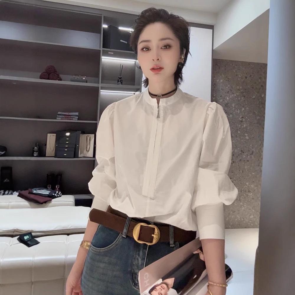 High-End Solid Color Round Neck Half-Zip Shirt - 2025 Spring/Autumn Light Luxury Long-Sleeved Top Medium белый
High-End Solid Color Round Neck Half-Zip Shirt - 2025 Spring/Autumn Light Luxury Long-Sleeved Top Medium белый