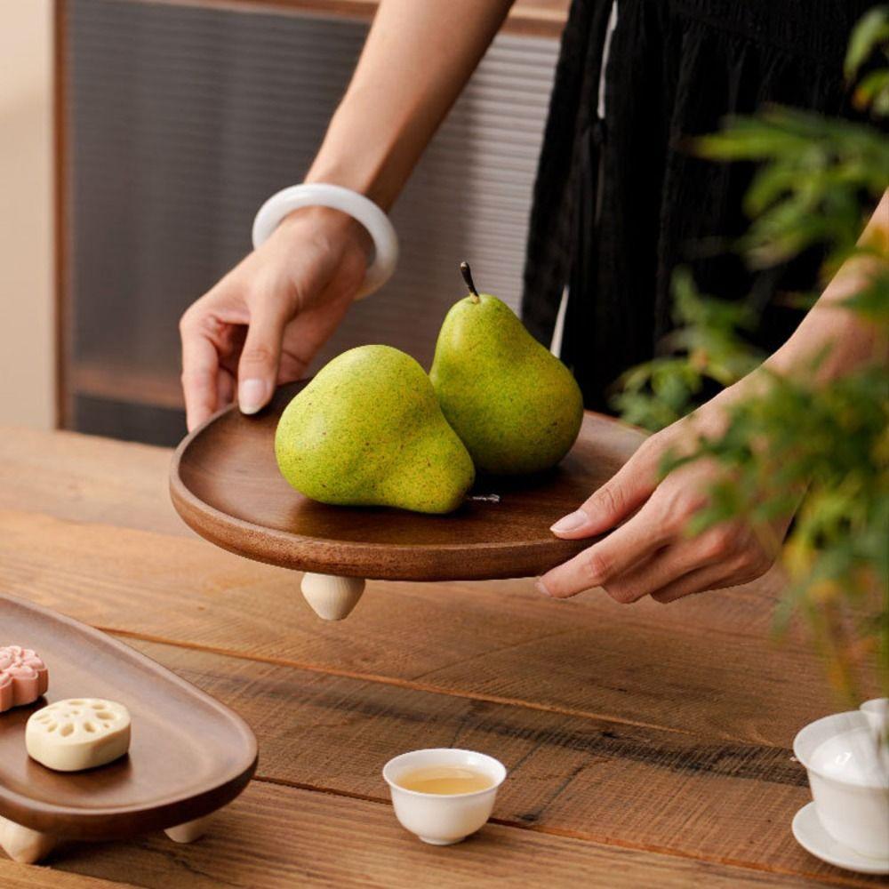 High Leg Fruit Plate Wooden Dessert Plate Kitchen Organizer Storage Tray Jewelry Style 1
High Leg Fruit Plate Wooden Dessert Plate Kitchen Organizer Storage Tray Jewelry Style 1