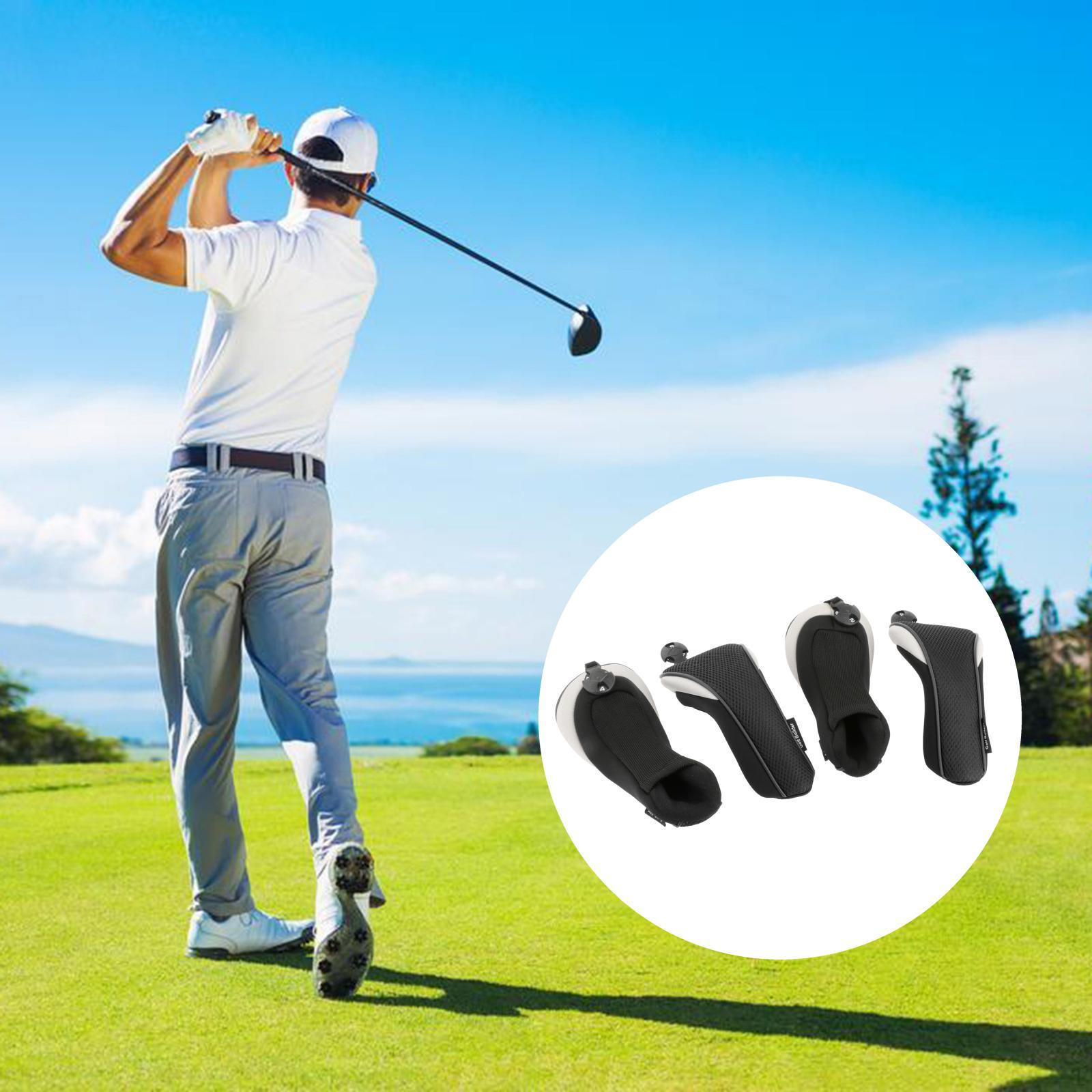 4 Heavy Duty Hybrid Golf Covers with Interchangeable No. of Labels Set Head Cover Utility for чорний
4 Heavy Duty Hybrid Golf Covers with Interchangeable No. of Labels Set Head Cover Utility for чорний