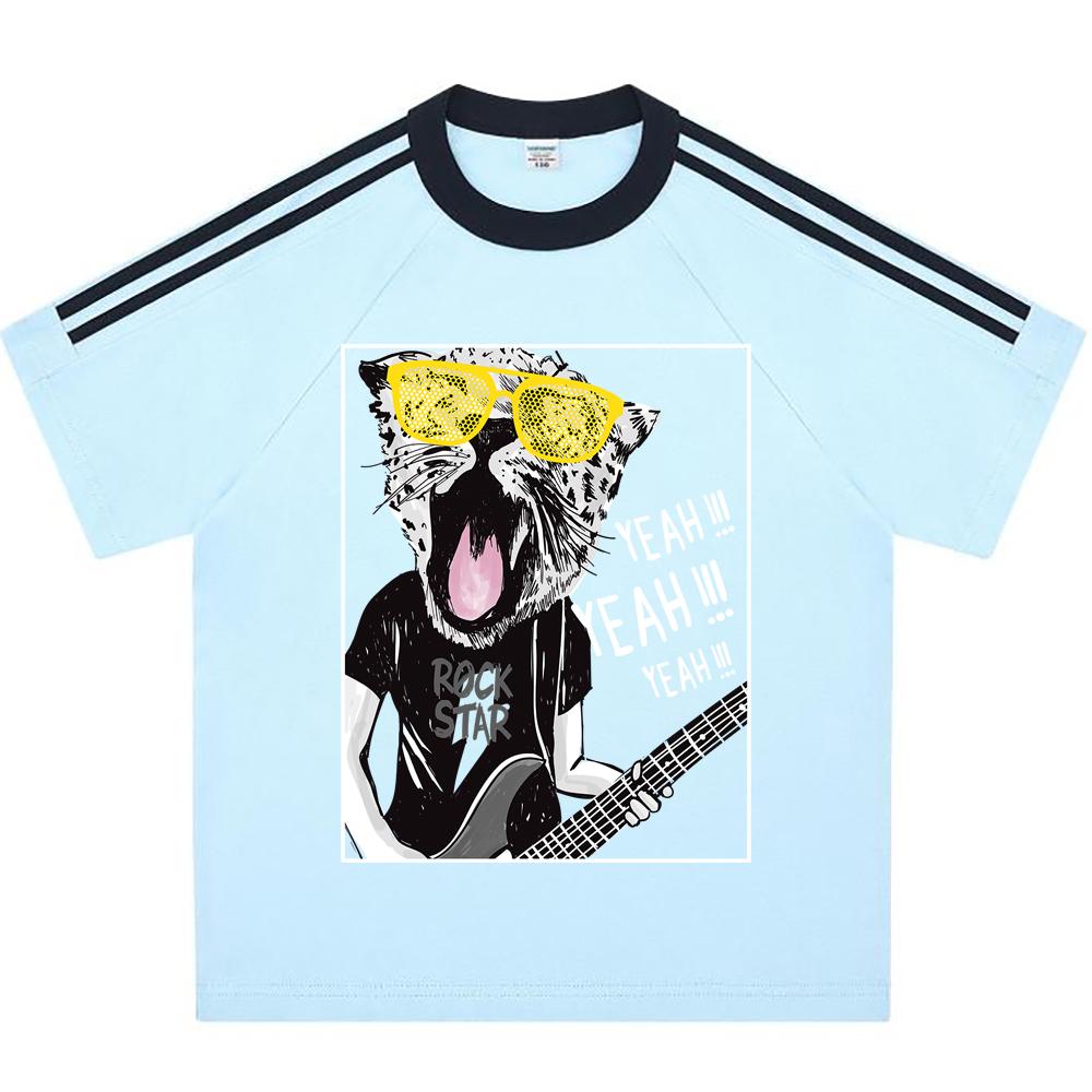 Kids 100% Cotton T-shirts Boys And Girls 200 GSM Cotton Tees tiger Cartoon Print Child Tshirts 110 абрикосовый
Kids 100% Cotton T-shirts Boys And Girls 200 GSM Cotton Tees tiger Cartoon Print Child Tshirts 110 абрикосовый
