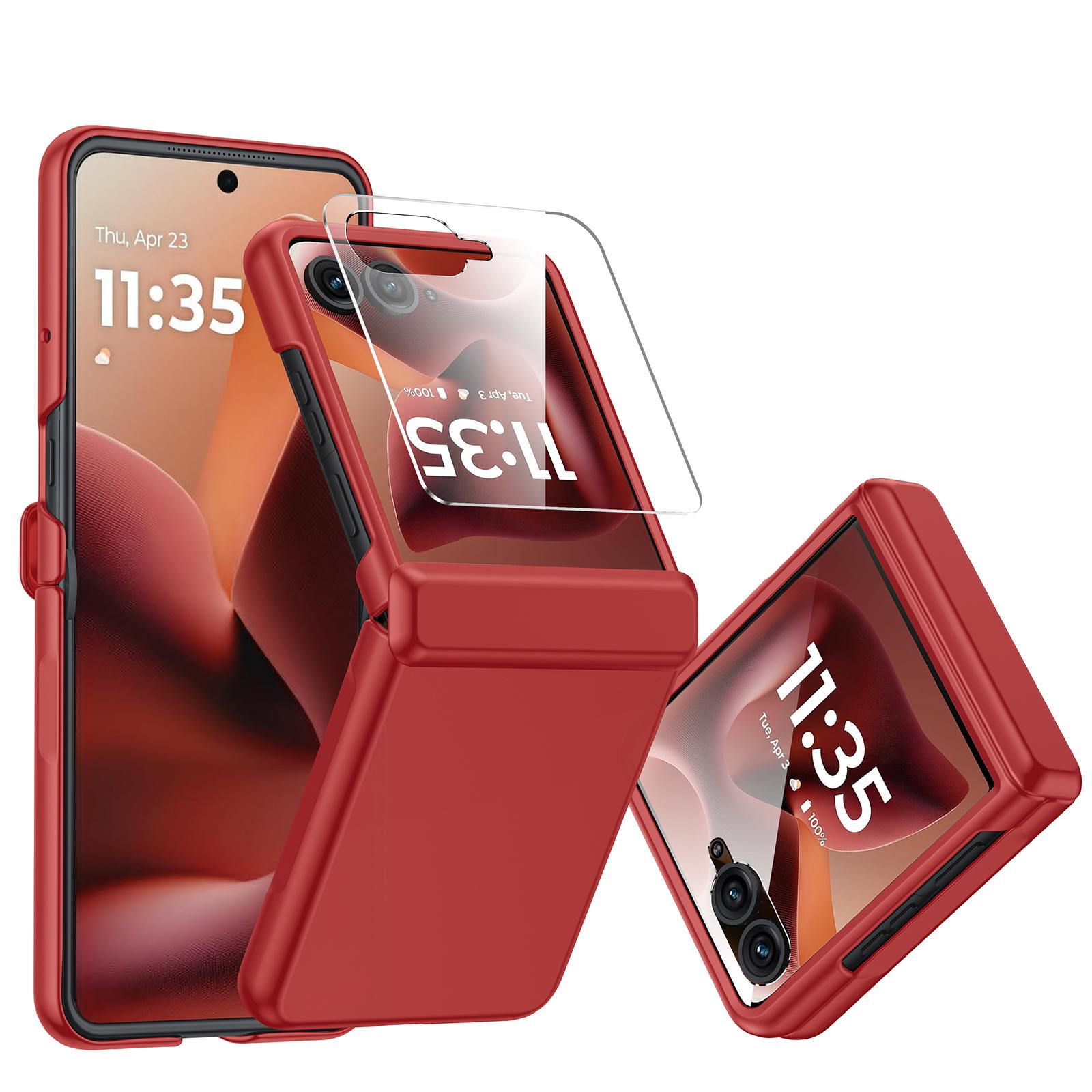 for Motorola Razr 60 Ultra / Razr Ultra 2025 With Hinge Protection,Screen Protector,Full-Body Rugged Anti-Scratch Shockproof Phone Case-Red червоний
for Motorola Razr 60 Ultra / Razr Ultra 2025 With Hinge Protection,Screen Protector,Full-Body Rugged Anti-Scratch Shockproof Phone Case-Red червоний