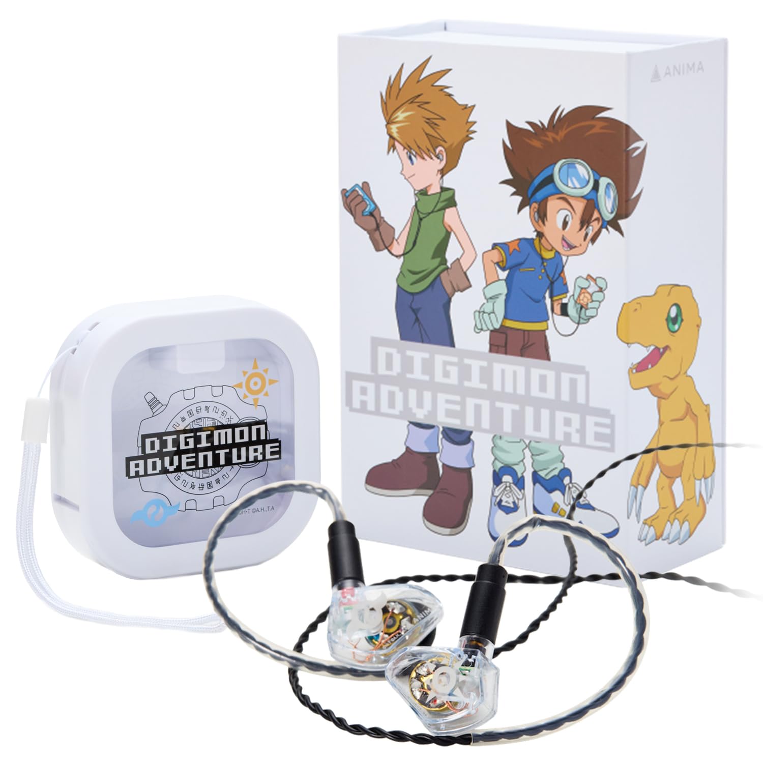 ANIMA Digimon Adventure Collaboration Model Wired with Original Illustration Crest of Crest of Compatible with Pentaconn Ear Replacement Cable
ANIMA Digimon Adventure Collaboration Model Wired with Original Illustration Crest of Crest of Compatible with Pentaconn Ear Replacement Cable