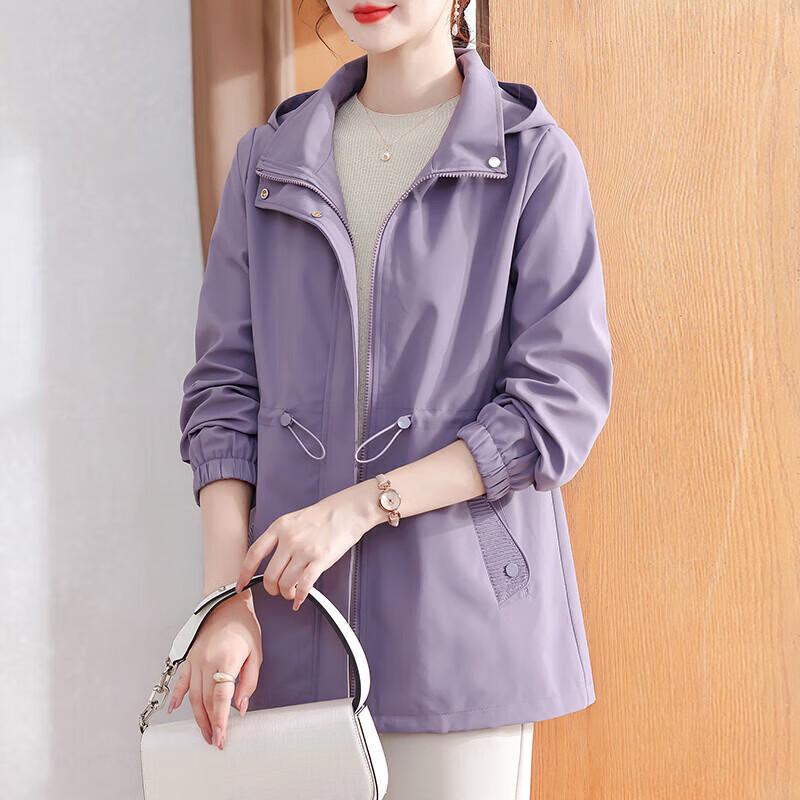 Женская элегантная осенняя куртка средней длины с капюшоном 3XL
Женская элегантная осенняя куртка средней длины с капюшоном 3XL