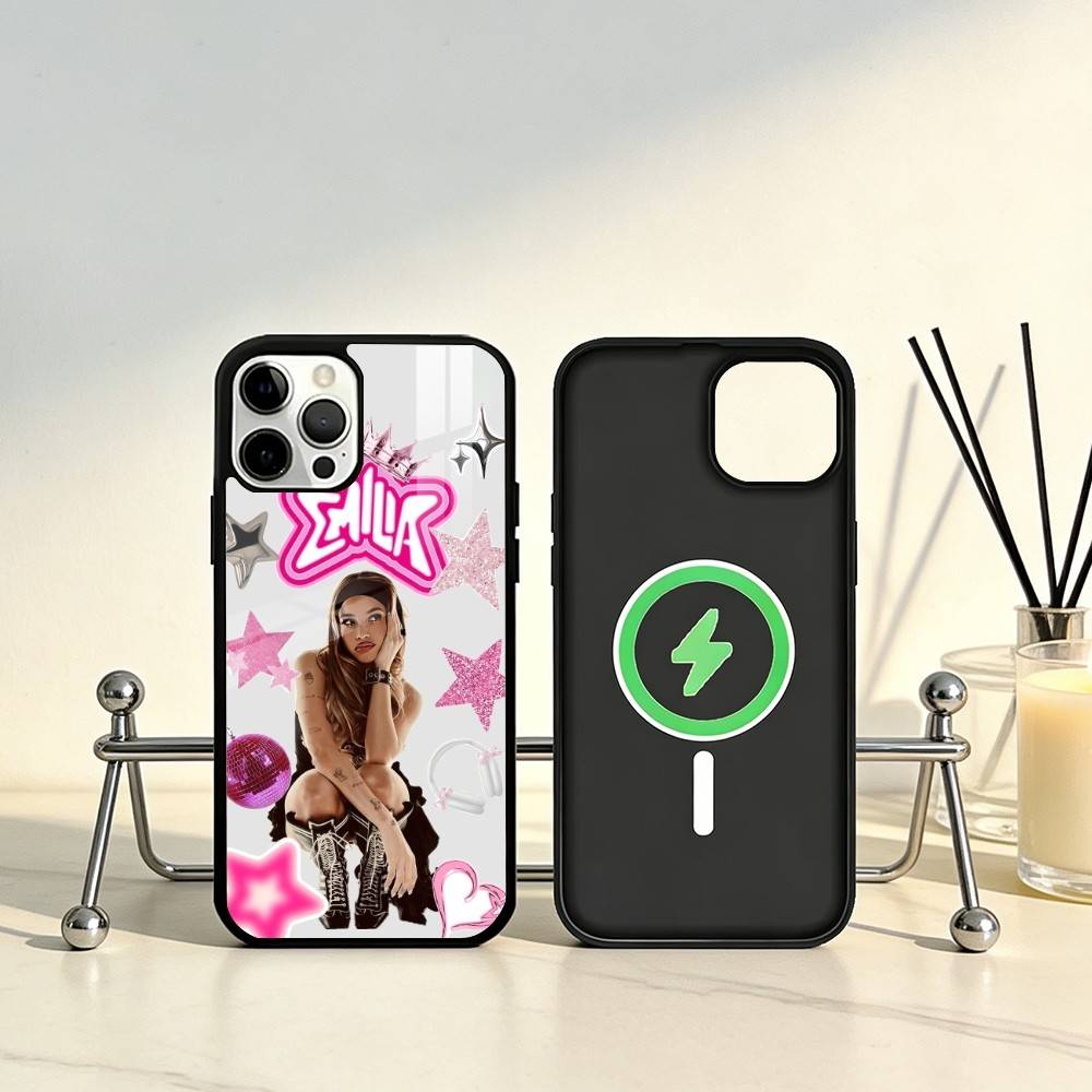 Latin Pop E-Emilia Mernes Phone Case For iPhone17,16,15,14,13,12,11 Plus,Pro Max Magnetic For Magsafe Wireless Charging iPhone15
Latin Pop E-Emilia Mernes Phone Case For iPhone17,16,15,14,13,12,11 Plus,Pro Max Magnetic For Magsafe Wireless Charging iPhone15