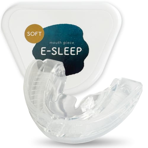 E-SLEEP Mouthpiece (Soft) for Snoring, Mild Teeth Grinding, and Clenching, by Smile Laboratory (Soft)
E-SLEEP Mouthpiece (Soft) for Snoring, Mild Teeth Grinding, and Clenching, by Smile Laboratory (Soft)
