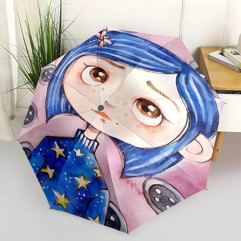 Blue haired girl, Starry dress Automatic Opening and Closing, 8 rib Structure Portable Umbrella, Suitable for Men and Women in All Seasons
Blue haired girl, Starry dress Automatic Opening and Closing, 8 rib Structure Portable Umbrella, Suitable for Men and Women in All Seasons