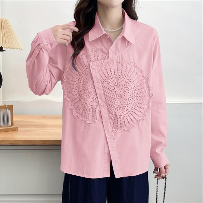 ZANZEA Женская повседневная блузка с отложным воротником, длинными рукавами и кружевной отделкой пэчворк M
ZANZEA Женская повседневная блузка с отложным воротником, длинными рукавами и кружевной отделкой пэчворк M