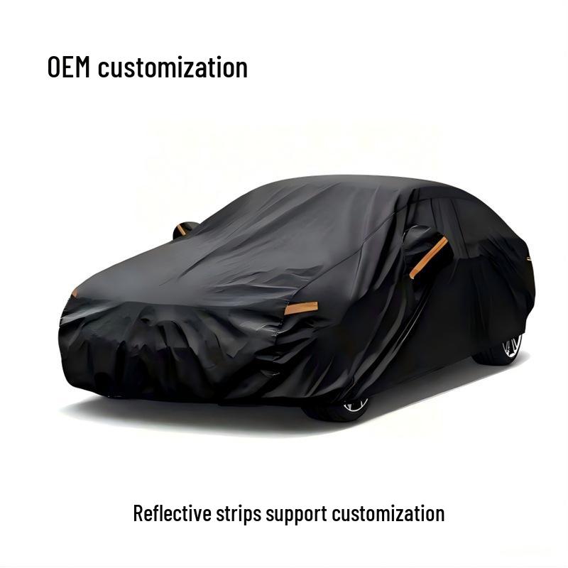 Universal Black 190T Taffeta Car Cover - Rainproof & Sunshade, All-Season Protection, Single Layer S (Small Sedan)
Universal Black 190T Taffeta Car Cover - Rainproof & Sunshade, All-Season Protection, Single Layer S (Small Sedan)