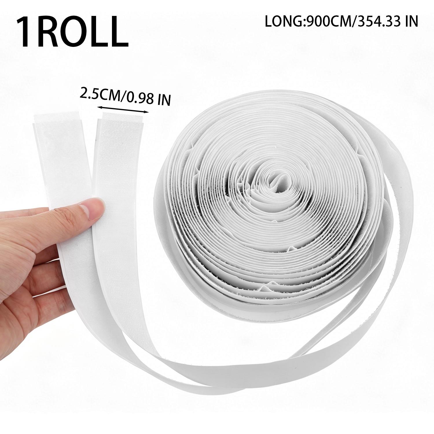 9M Self Adhesive Hook and Loop Tape Heavy Duty Magic Double Sided Tapes for Home Office School Strong Glue Strap Strips Fastener 2.5cm x 9m білий
9M Self Adhesive Hook and Loop Tape Heavy Duty Magic Double Sided Tapes for Home Office School Strong Glue Strap Strips Fastener 2.5cm x 9m білий