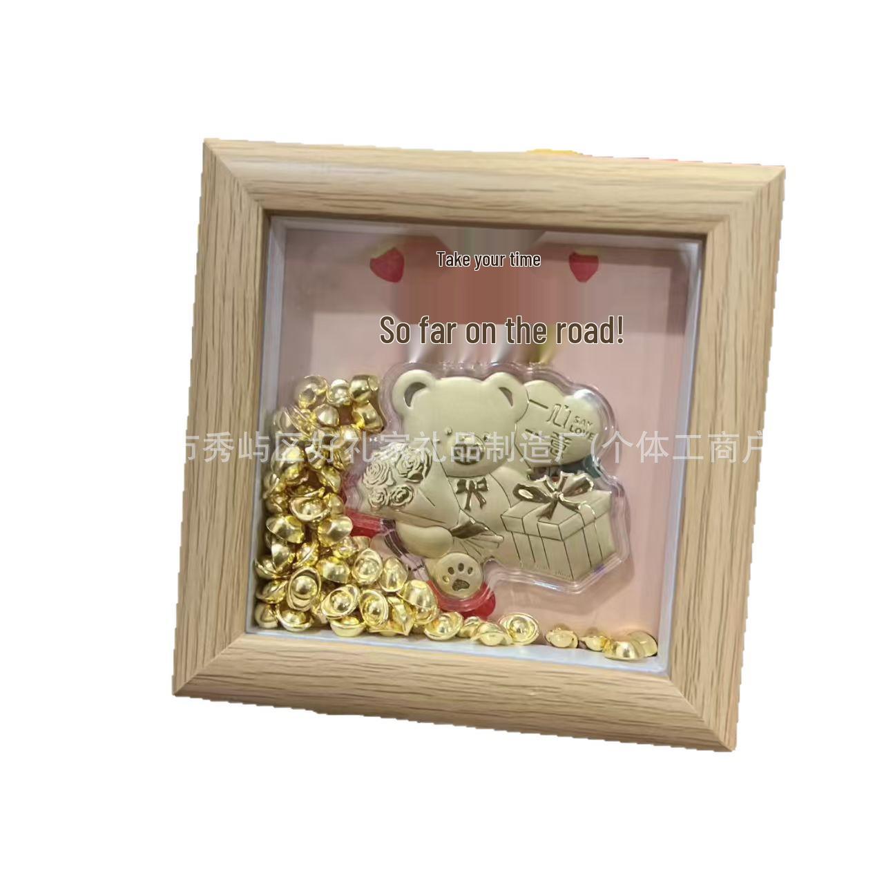 2026 Valentine s Day 24K Gold Photo Frame: Good Luck Ahead Cartoon Decorative Stand Gift Box Excludes Gold Gift Box Display Stand
2026 Valentine s Day 24K Gold Photo Frame: Good Luck Ahead Cartoon Decorative Stand Gift Box Excludes Gold Gift Box Display Stand