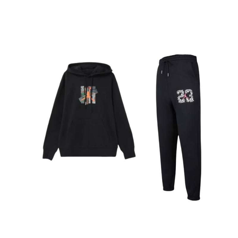 Jordan Logo Printed Hoodie And Drawstring Mid-Waist Long Pants Casual Sports Set Men sets Black DJ0192-010+DX4300-010 M
Jordan Logo Printed Hoodie And Drawstring Mid-Waist Long Pants Casual Sports Set Men sets Black DJ0192-010+DX4300-010 M