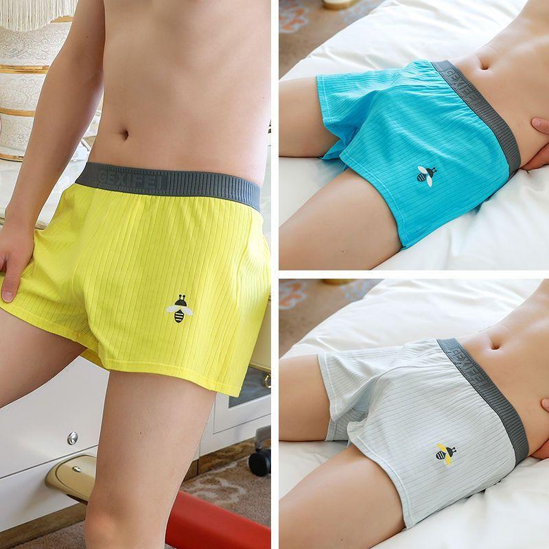 2/3 шт. мужские трусы-боксеры Arrow Pants Gays Sexy из чистого хлопка в рубчик, дышащие, большого размера, молодежное домашнее свободное нижнее белье 2XL серый/жёлтый
2/3 шт. мужские трусы-боксеры Arrow Pants Gays Sexy из чистого хлопка в рубчик, дышащие, большого размера, молодежное домашнее свободное нижнее белье 2XL серый/жёлтый