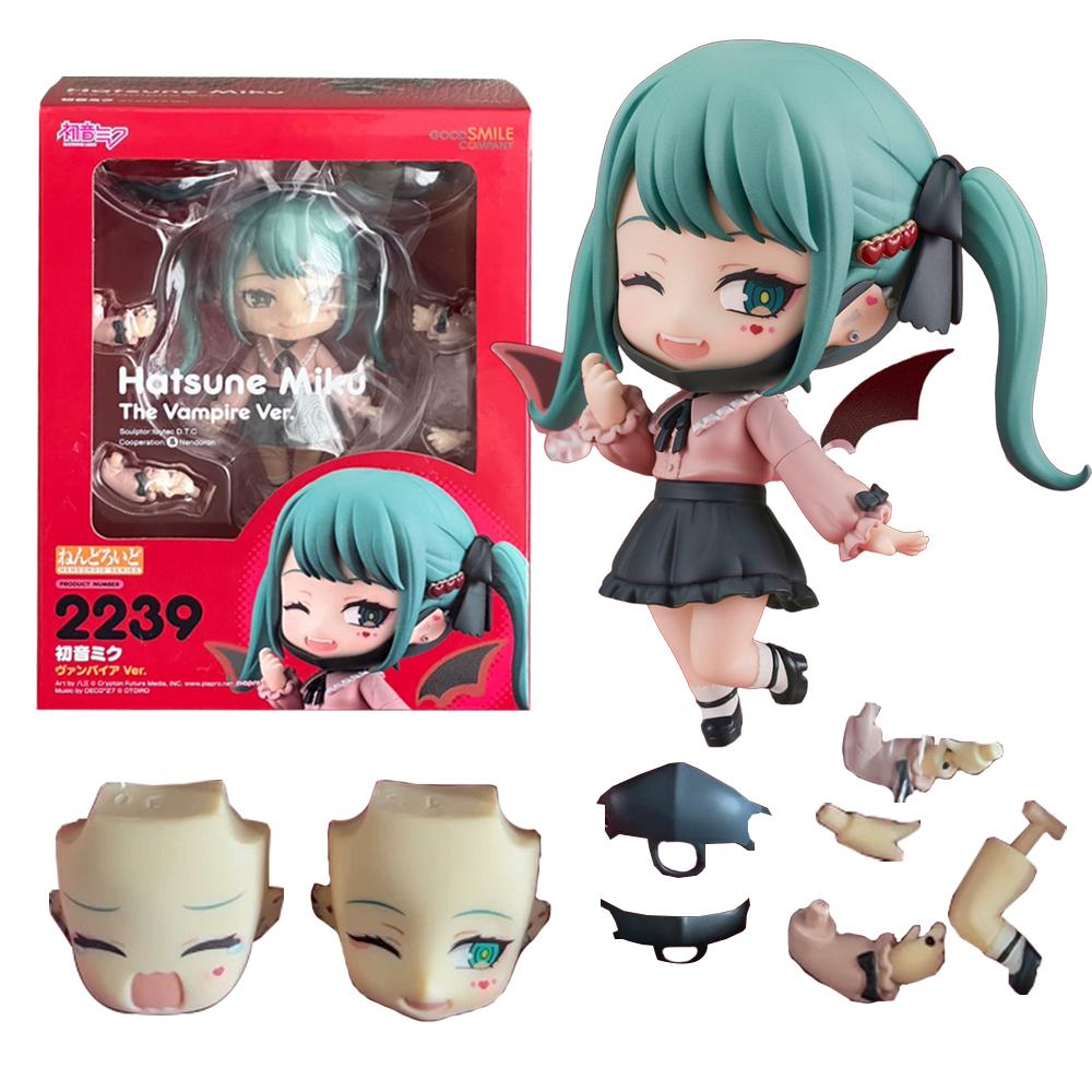 10CM Anime Figure Hatsune Miku #2239 The Vampire Ver Action Figure PVC OB11 Comes With Replacement Stand Figure Plaything Gift With box
10CM Anime Figure Hatsune Miku #2239 The Vampire Ver Action Figure PVC OB11 Comes With Replacement Stand Figure Plaything Gift With box