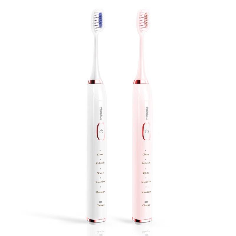 Hyundai X700+ Smart Sonic Electric Toothbrush Couple Pack
Hyundai X700+ Smart Sonic Electric Toothbrush Couple Pack