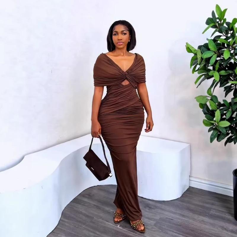 Spring and Summer Design Hip-hugging Sexy Dress Date Vacation Style Slim Long Suit Skirt for Women XXL коричневий
Spring and Summer Design Hip-hugging Sexy Dress Date Vacation Style Slim Long Suit Skirt for Women XXL коричневий