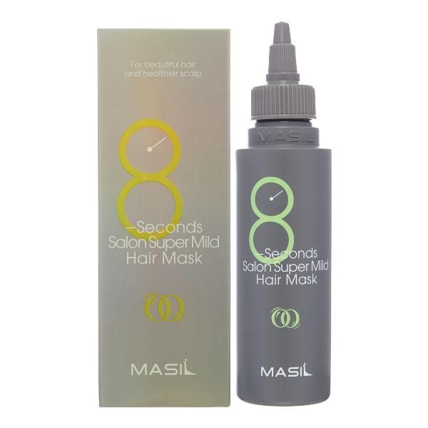 MASIL 8 SECONDS SALON SUPER MILD HAIR MASK Восстанавливающая маска для ослабленных волос 100мл
MASIL 8 SECONDS SALON SUPER MILD HAIR MASK Восстанавливающая маска для ослабленных волос 100мл