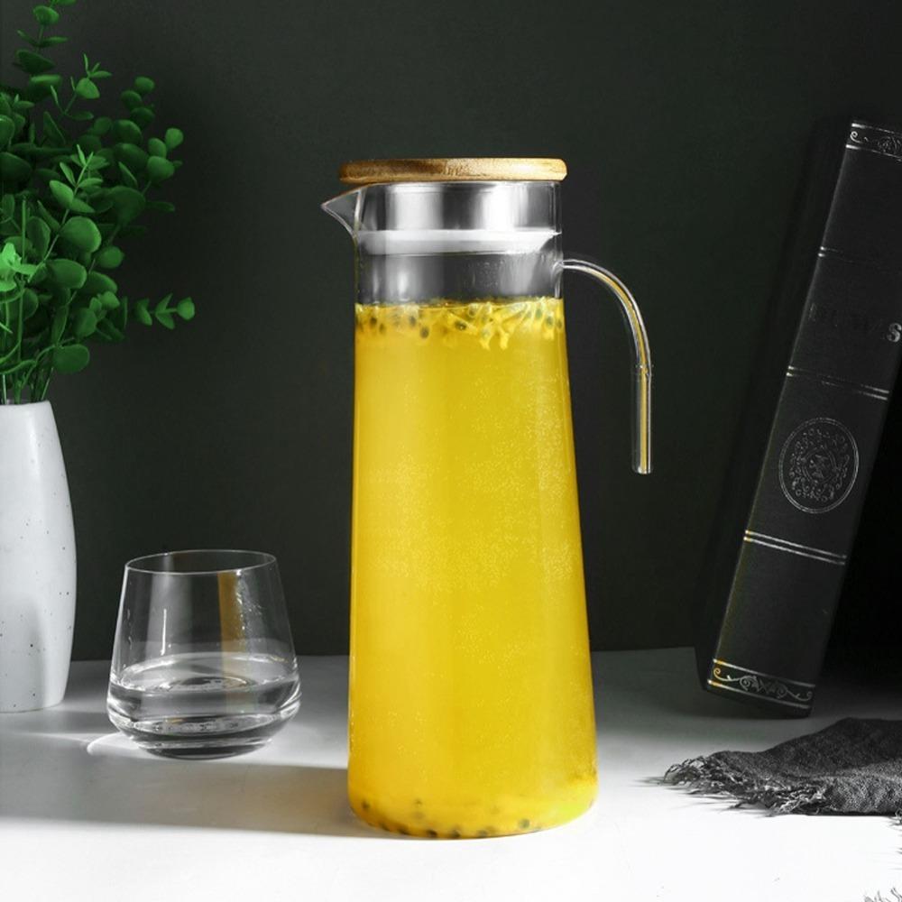 Transparent Transparent Water Pitcher Bamboo Lid Beverage Carafe Durable Drink Pitcher Bar Use Bamboo Lid
Transparent Transparent Water Pitcher Bamboo Lid Beverage Carafe Durable Drink Pitcher Bar Use Bamboo Lid