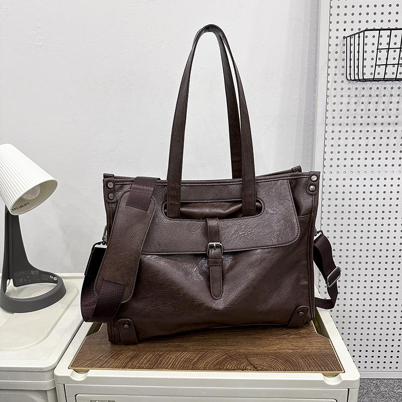 Light Business Men s Handheld Document Bag, Public Document Bag, Trendy Leather Fashion Shoulder Bag, Casual Street Handbag коричневий
Light Business Men s Handheld Document Bag, Public Document Bag, Trendy Leather Fashion Shoulder Bag, Casual Street Handbag коричневий