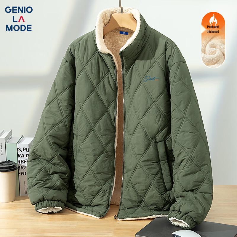 GENIOLAMODE Men s Plush Lined Stand-Collar Winter Jacket XL
GENIOLAMODE Men s Plush Lined Stand-Collar Winter Jacket XL