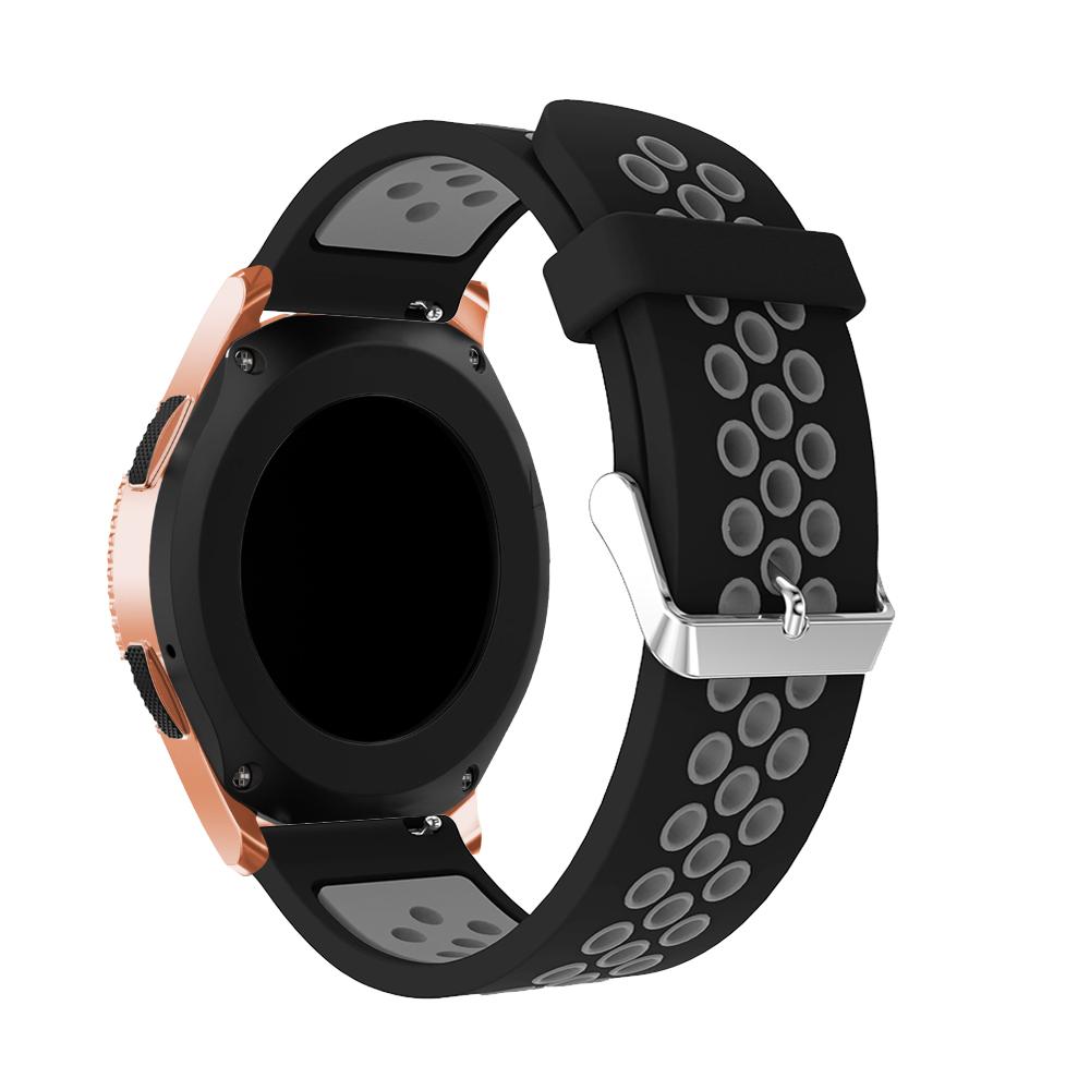 20mm Two-tone Silicone Watch Band for Samsung Galaxy Watch 42mm,Hollow Adjustable Wrist Strap Black/Purple
20mm Two-tone Silicone Watch Band for Samsung Galaxy Watch 42mm,Hollow Adjustable Wrist Strap Black/Purple