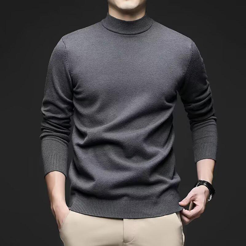 Men s Slim Fit Autumn Solid Color High Neck Sweater XL темно-сірий
Men s Slim Fit Autumn Solid Color High Neck Sweater XL темно-сірий