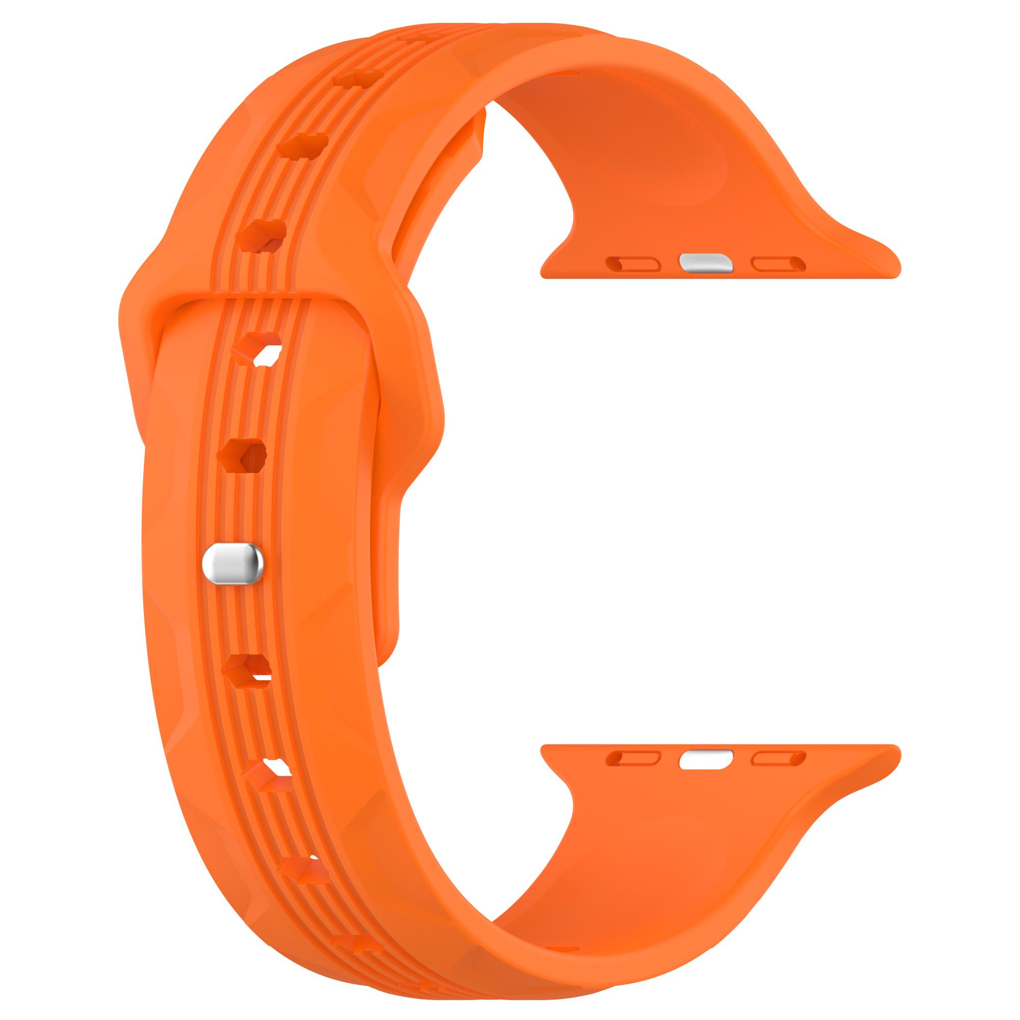 Watch Band for Apple Watch Series 10 42mm/9 8 7 41mm/SE (2023) SE (2022) SE 6 5 4 40mm/3 2 1 38mm Watch Band Texture Silicone Strap Starlight
Watch Band for Apple Watch Series 10 42mm/9 8 7 41mm/SE (2023) SE (2022) SE 6 5 4 40mm/3 2 1 38mm Watch Band Texture Silicone Strap Starlight