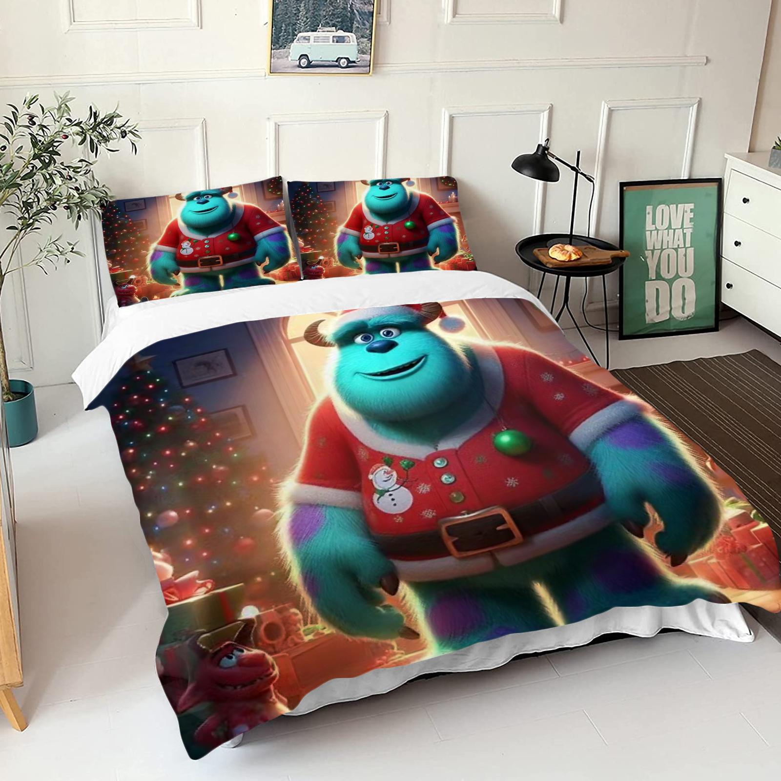 Джеймс П. Монстры Салливана Вселенная 3D Детская Двуспальная Кровать Комплект Постельного Белья Милый Печатный Мультяшный Пододеяльник Полиэстер 135x200cm
Джеймс П. Монстры Салливана Вселенная 3D Детская Двуспальная Кровать Комплект Постельного Белья Милый Печатный Мультяшный Пододеяльник Полиэстер 135x200cm