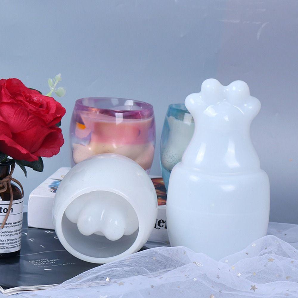 Милый подарок своими руками, прочная силиконовая форма для капель клея, цветочный горшок в виде кошачьего когтя, чашка для свечей, чашка для ароматерапии 
Милый подарок своими руками, прочная силиконовая форма для капель клея, цветочный горшок в виде кошачьего когтя, чашка для свечей, чашка для ароматерапии