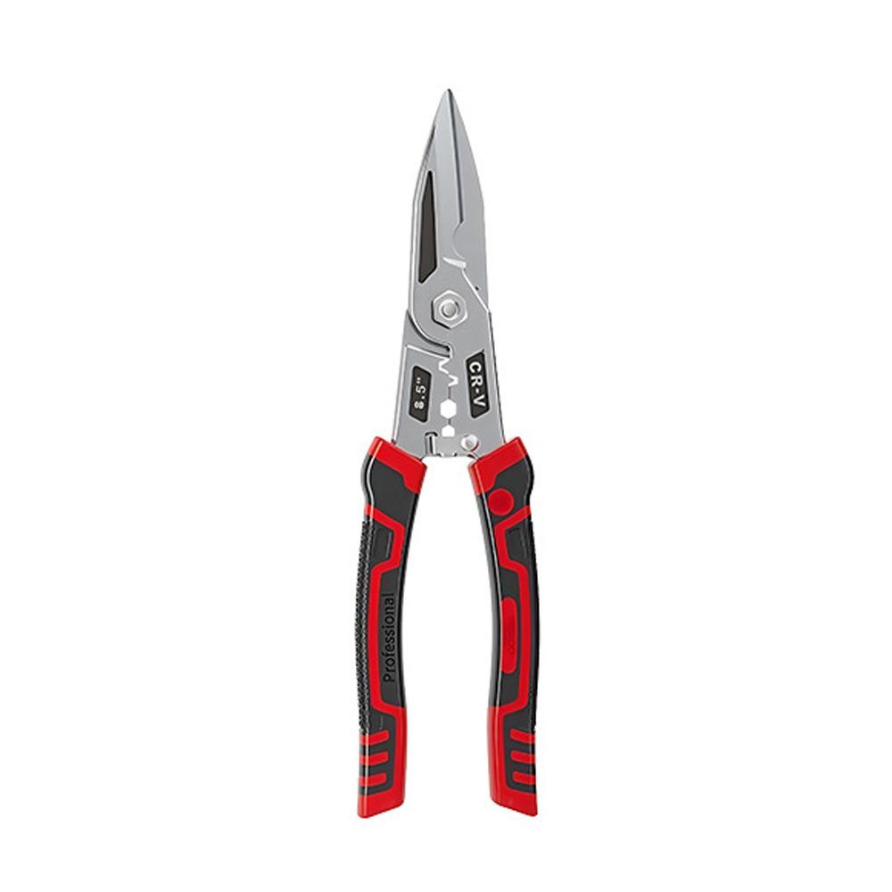 High Hardness Iron Shears Non-slip Grip Heavy Duty Industrial Metal Cutters Ergonomic Handle Rust Proof Wire Strippers
High Hardness Iron Shears Non-slip Grip Heavy Duty Industrial Metal Cutters Ergonomic Handle Rust Proof Wire Strippers