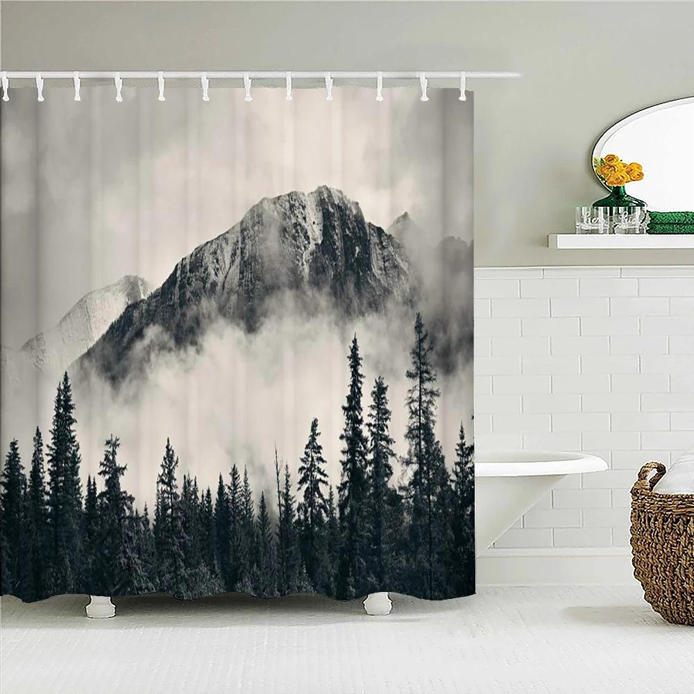 River Forest Landscape Shower Curtain 3D Printed Mountain Tree Nature Scenery Waterproof Polyester Home Decor Bathroom Curtains W90xH180cm
River Forest Landscape Shower Curtain 3D Printed Mountain Tree Nature Scenery Waterproof Polyester Home Decor Bathroom Curtains W90xH180cm