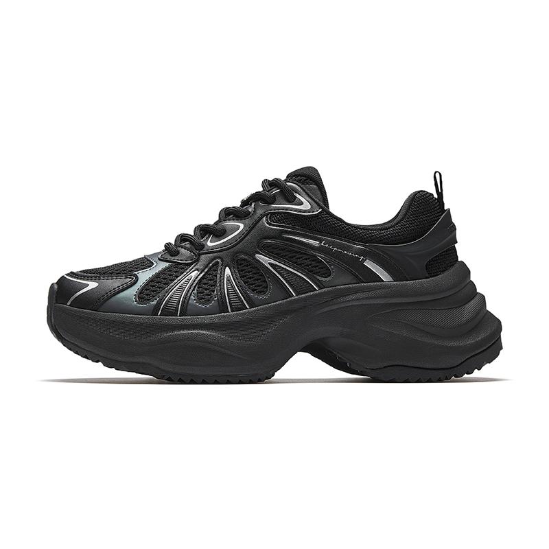 Anta Butterfly Wings Slip Resistant, Abrasion Resistant, Breathable Low top Chunky Sneakers Women s Black Silver 922538883-3 40
Anta Butterfly Wings Slip Resistant, Abrasion Resistant, Breathable Low top Chunky Sneakers Women s Black Silver 922538883-3 40